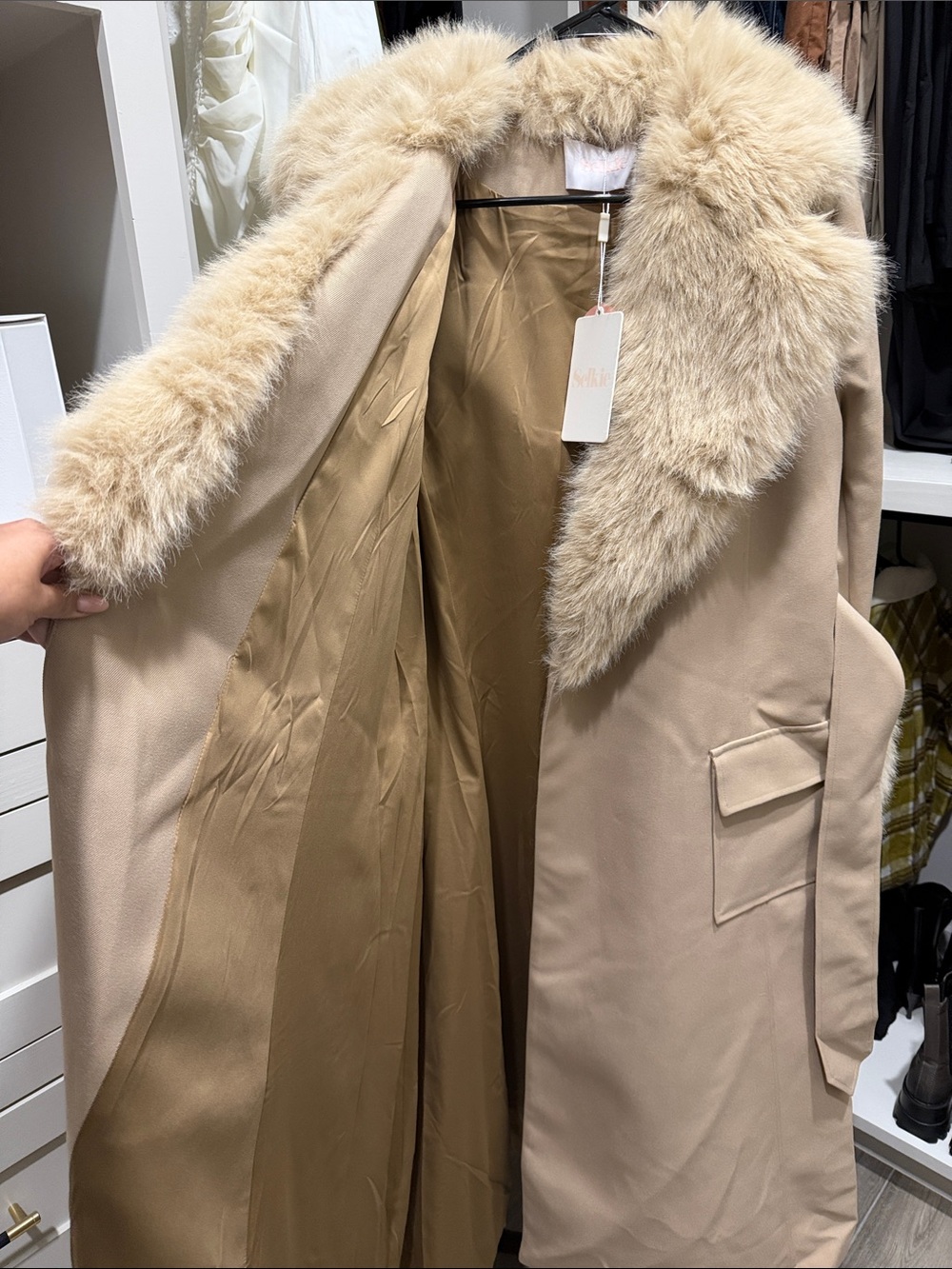 The Almond Groupie Coat - Picture 6 of 8